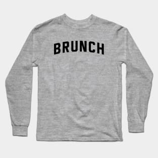 Simple Brunch Design Long Sleeve T-Shirt